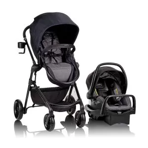 Evenflo stroller with safeMax infant car seats