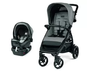 Peg-Perego stroller with car seat